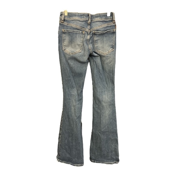 Free People We the Free Flare Jeans Size 25 KD1 - Picture 2 of 5